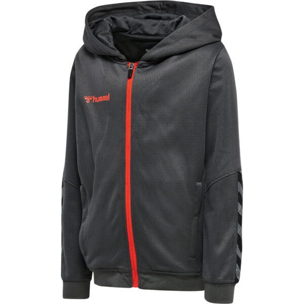 Kids Poly Zip Hoodie