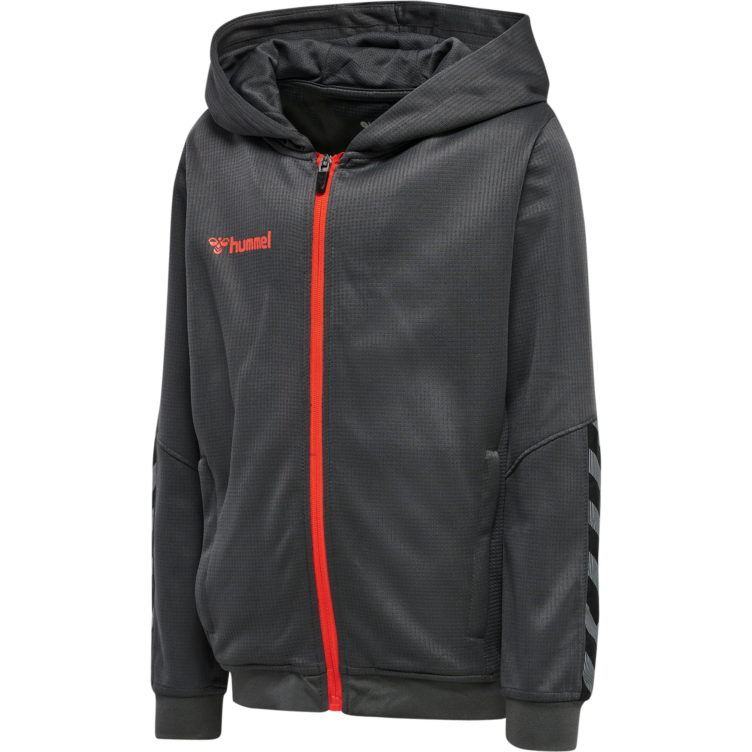 Kids Poly Zip Hoodie – Bild 1