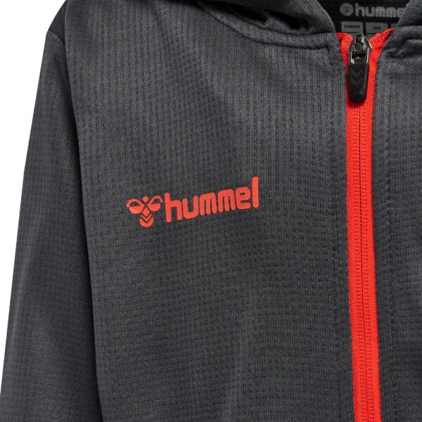 Kids Poly Zip Hoodie