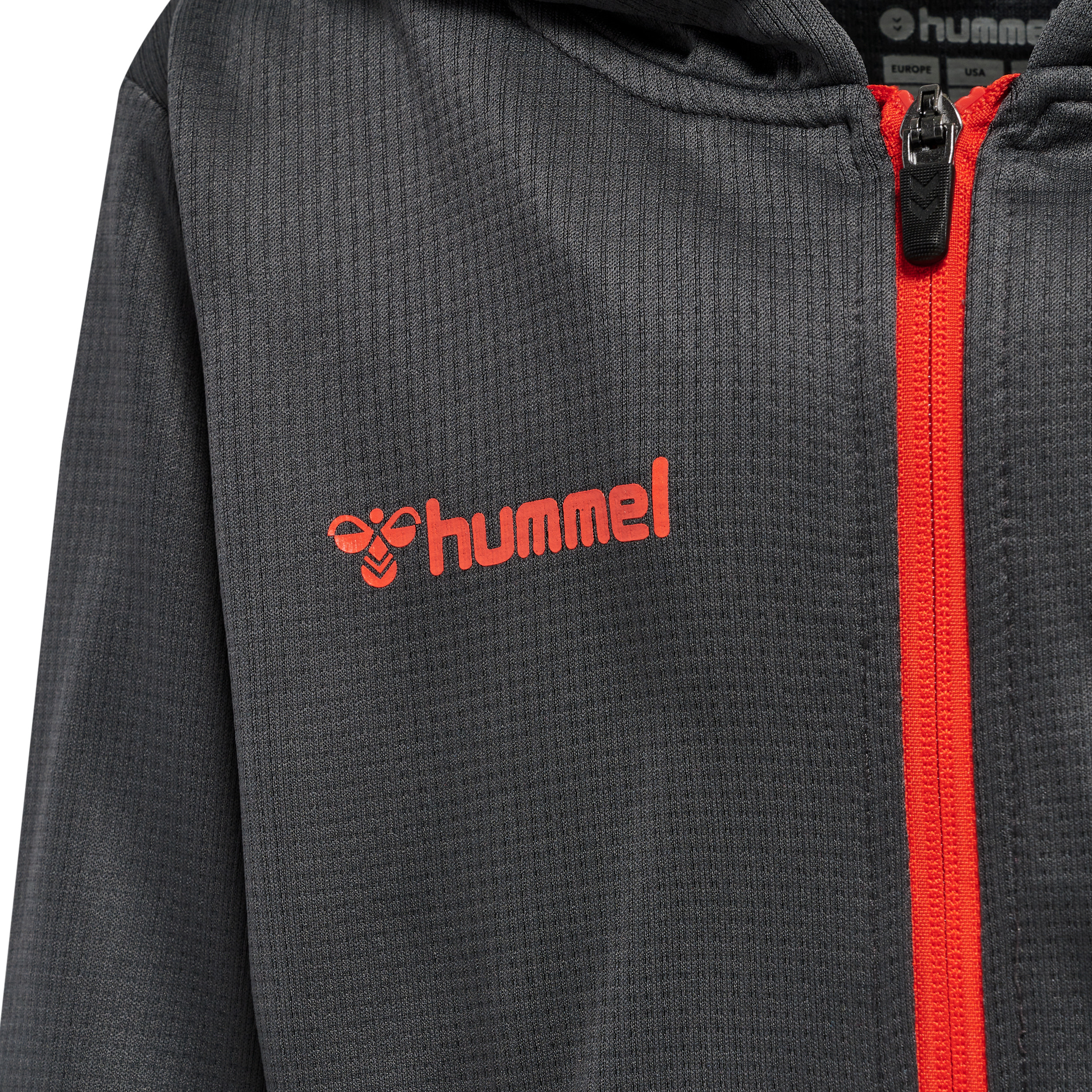 Kids Poly Zip Hoodie – Bild 4