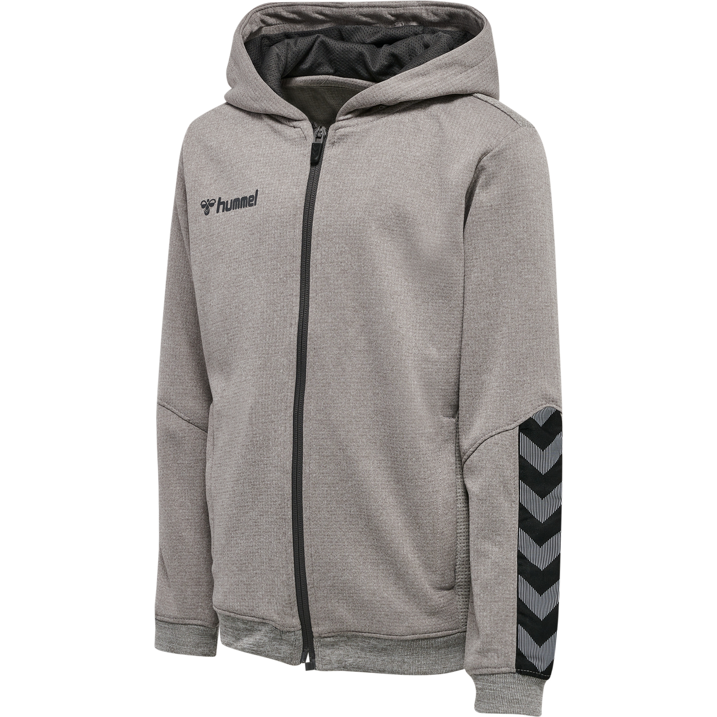 Kids Poly Zip Hoodie – Bild 5