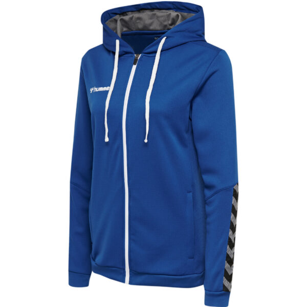 Poly Zip Hoodie Woman