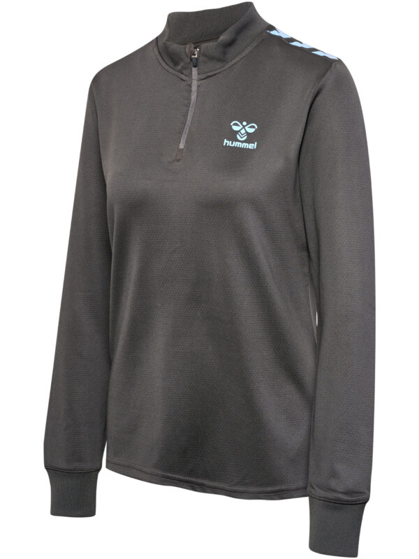 Poly Half Zip L/S Woman