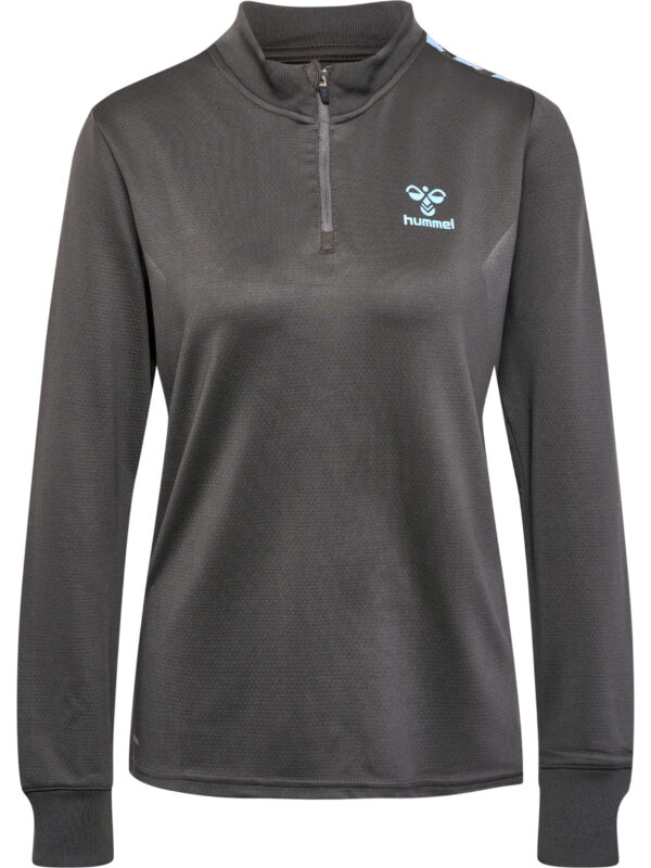 Poly Half Zip L/S Woman