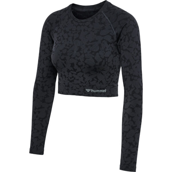 Pi Seamless Crop T-Shirt L/S