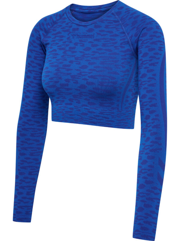 Leo Seamless Crop T-Shirt L/S