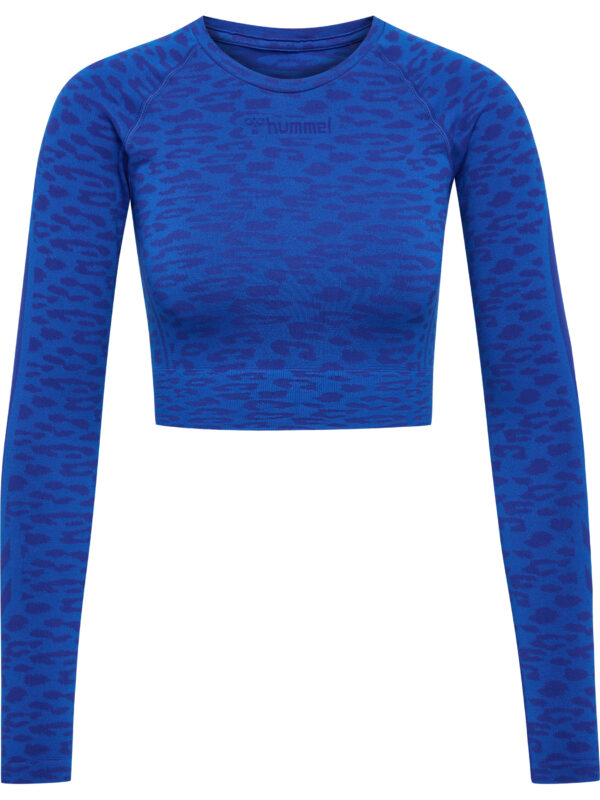 Leo Seamless Crop T-Shirt L/S