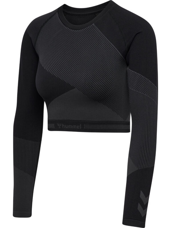 Seamless Crop T-Shirt L/S