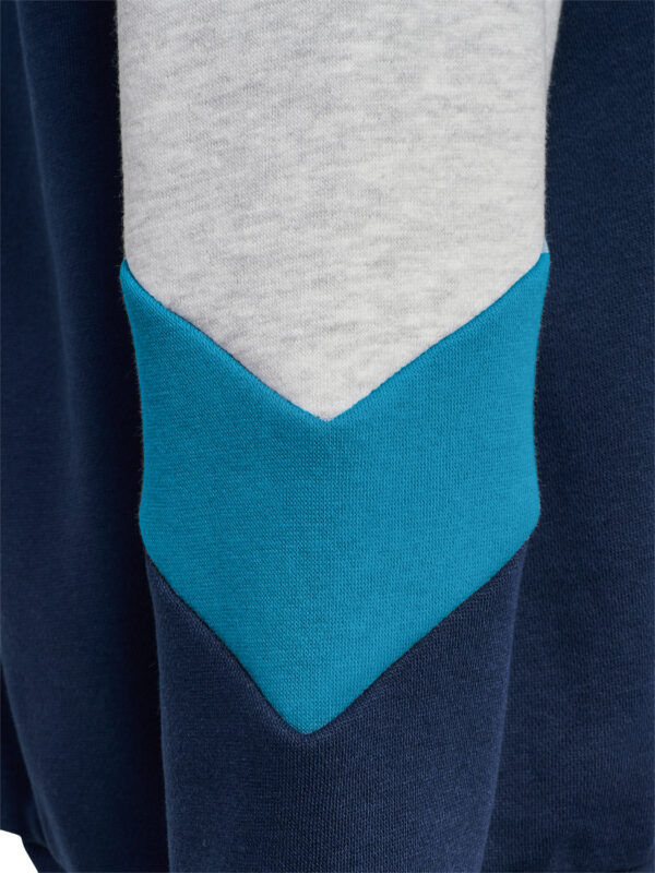 Loose Blocked Zip Hoodie