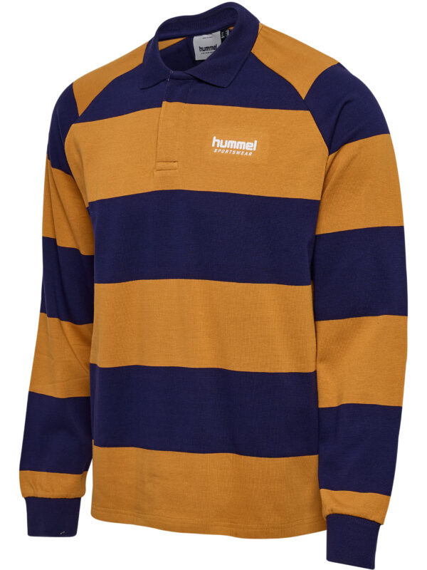 hmlLOOSE STRIPED POLO L/S