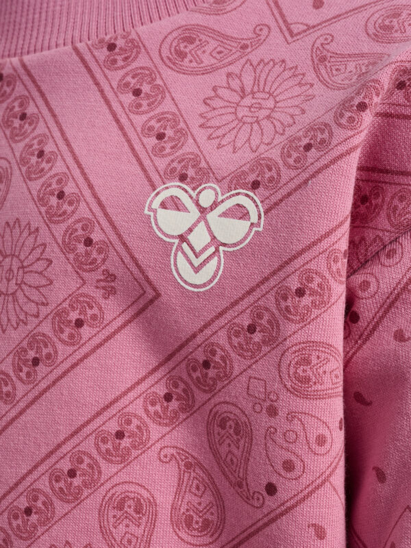 Loose Paisley Aop Sweatshir