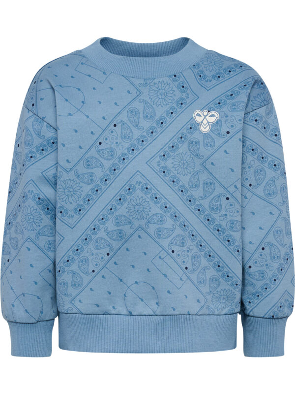 Loose Paisley Aop Sweatshir