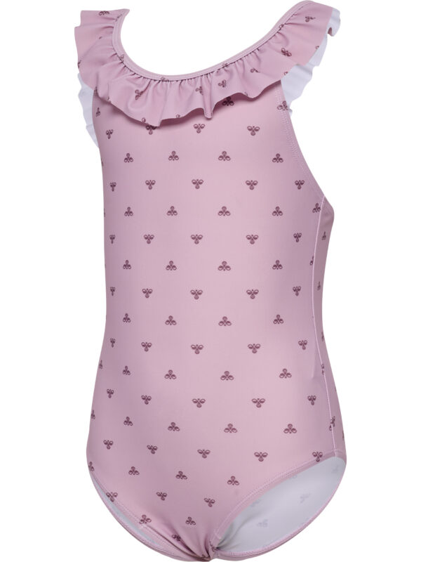 Bee Aop Frill Swimsuit