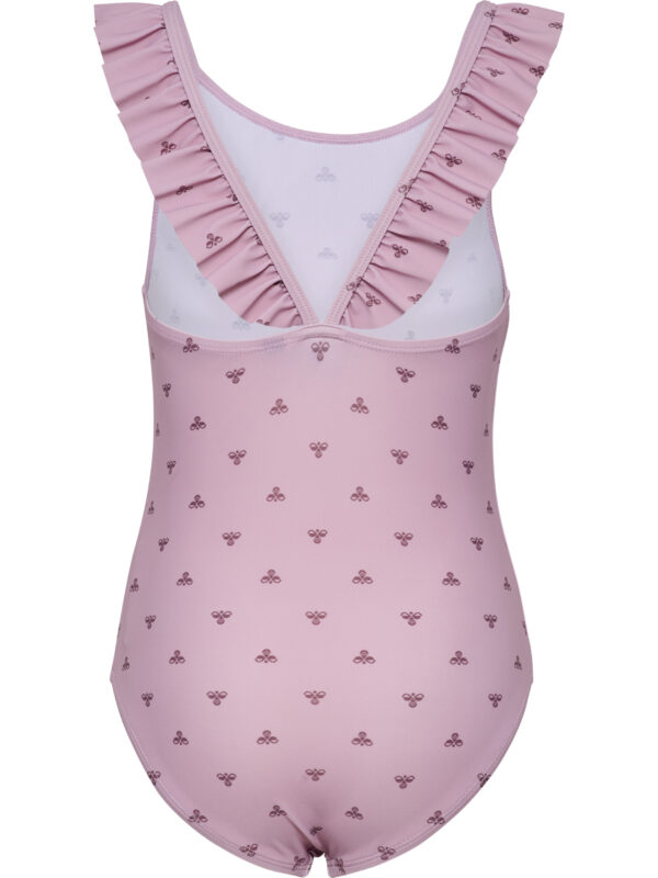 Bee Aop Frill Swimsuit