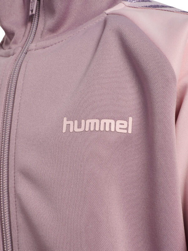 hmlJR REG POLY TAPE ZIP JACKET