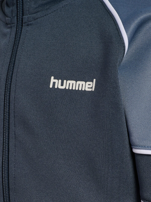 hmlJR REG POLY BLOCK ZIP JACKET
