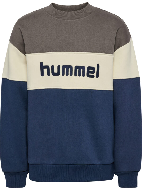 hmlJR LOOSE BLOCK CREWNECK