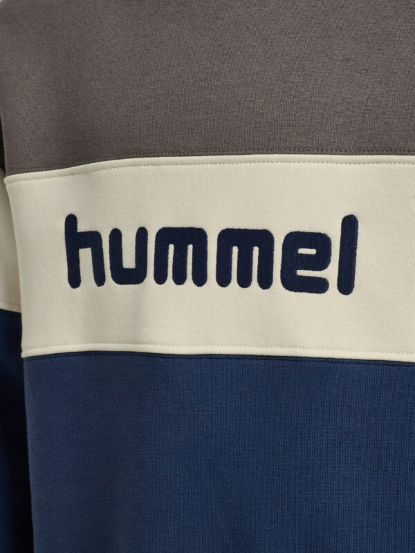 hmlJR LOOSE BLOCK CREWNECK