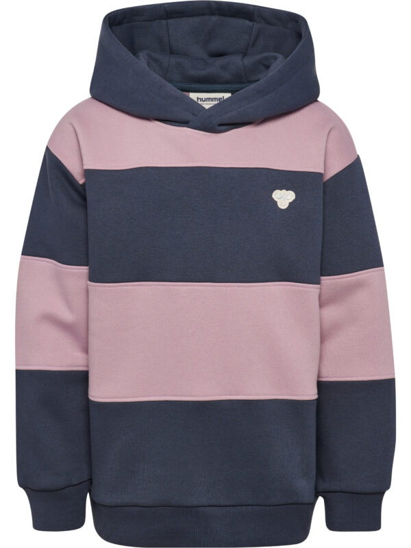 hmlJR LOOSE STRIPE HOODIE BEE