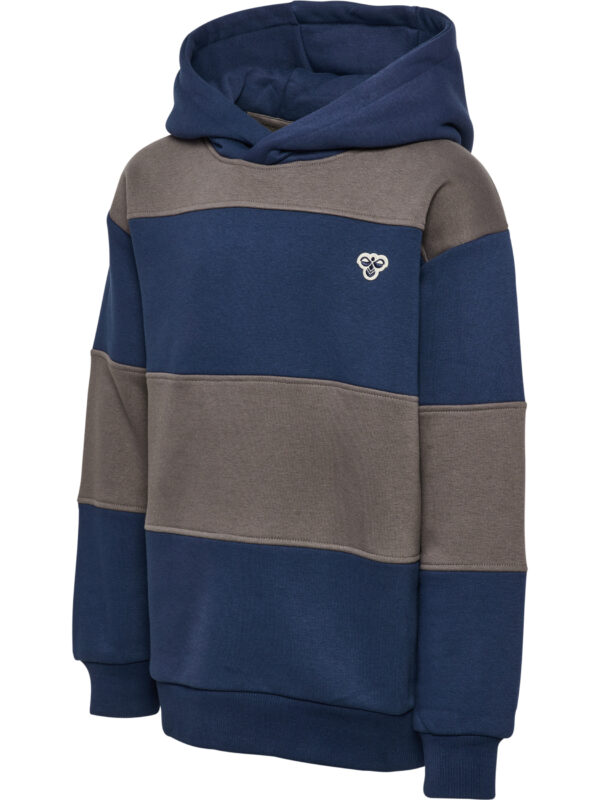 hmlJR LOOSE STRIPE HOODIE BEE