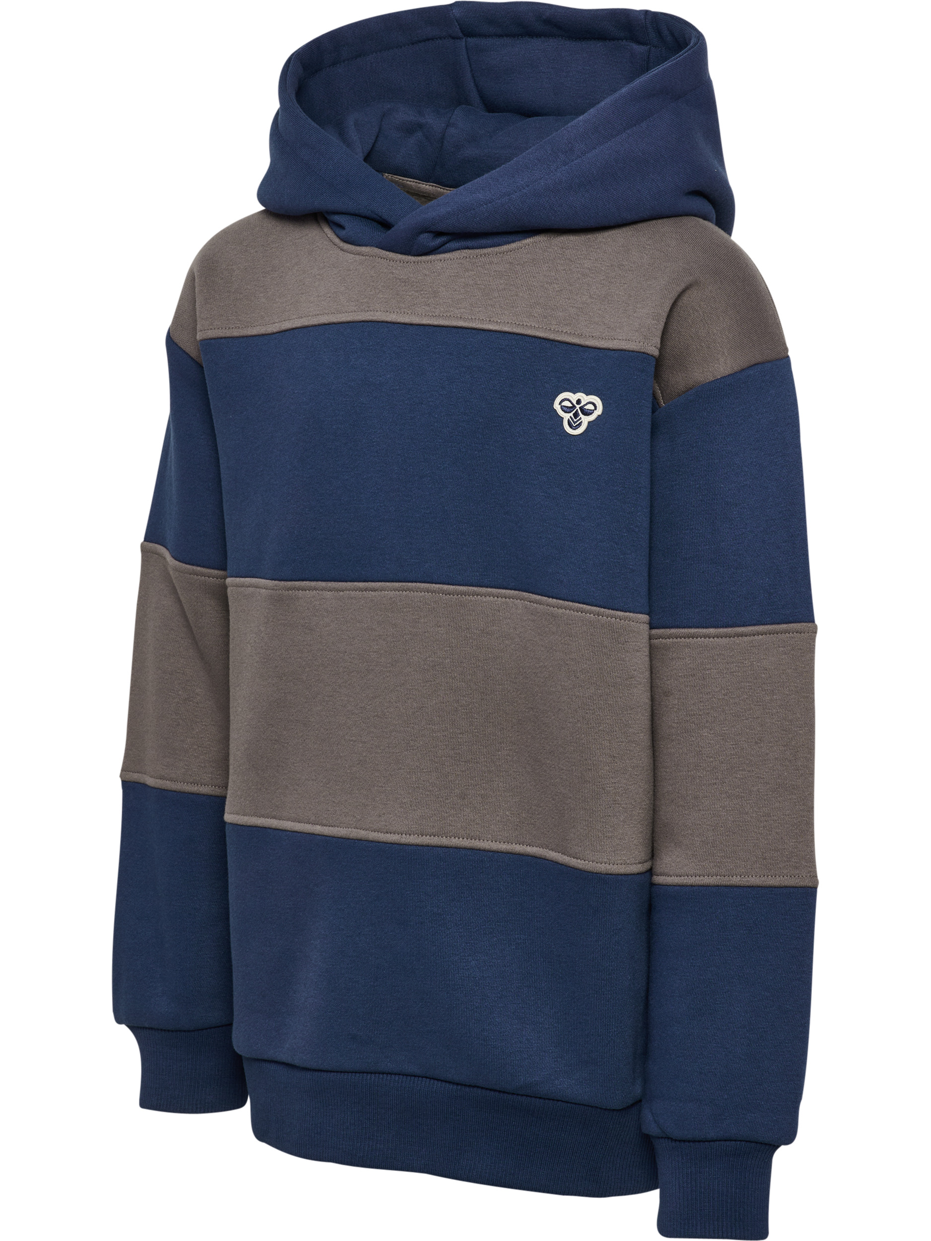 hmlJR LOOSE STRIPE HOODIE BEE – Bild 5