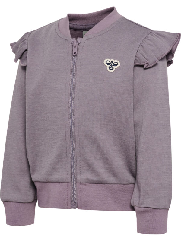 Wool G Zip Jacket Bee