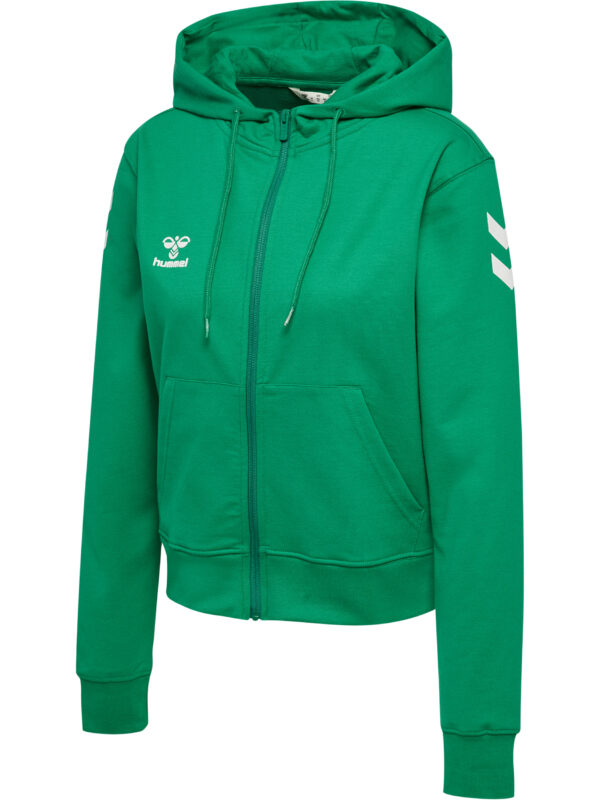2.0 Chevron Zip Hoodie Woman
