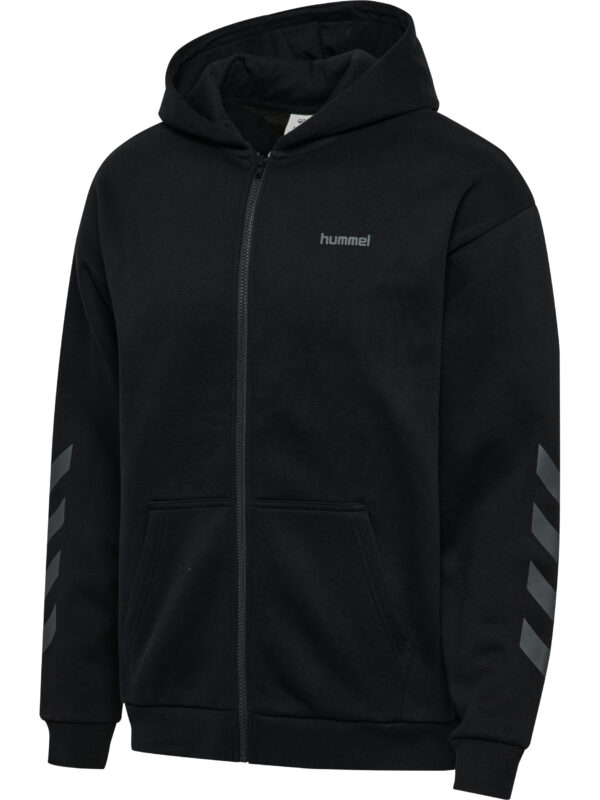 Chevron Zip Hoodie
