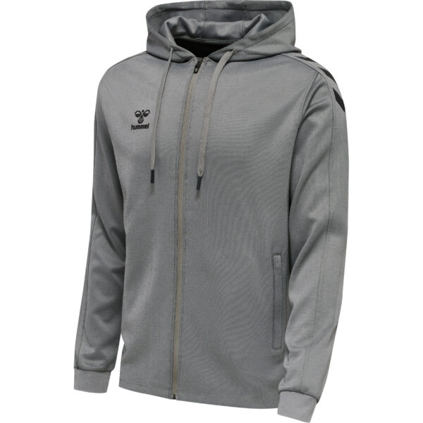 hmlCORE XK POLY ZIP HOOD SWEAT