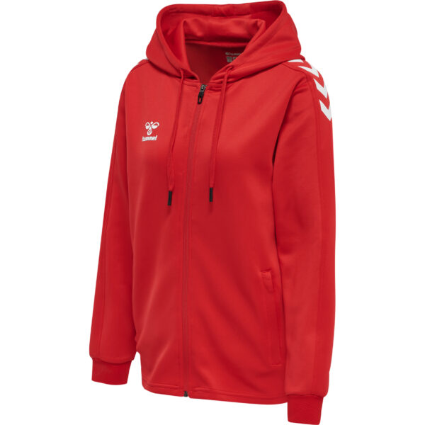 Xk Poly Zip Hood Sweat Woma