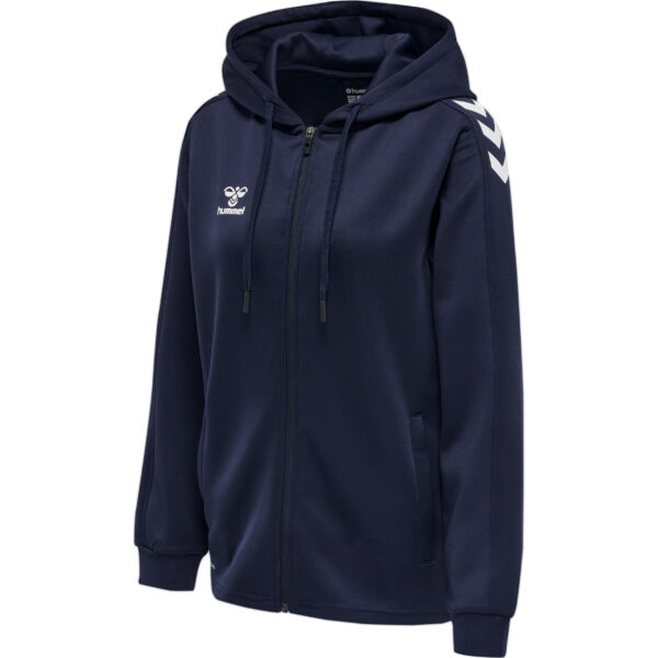 Xk Poly Zip Hood Sweat Woma