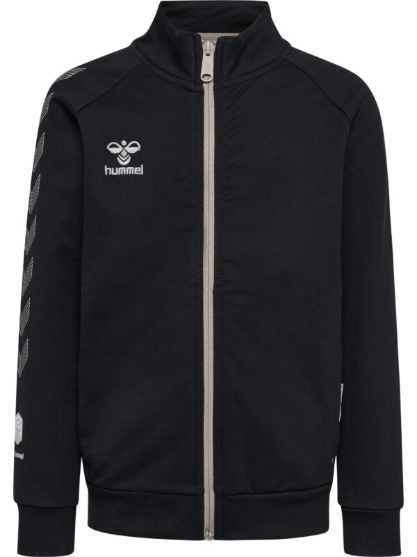 Grid Cotton Zip Jacket