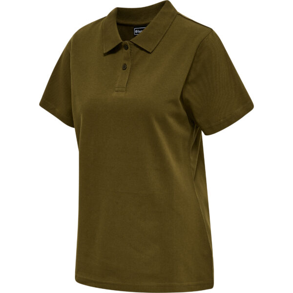 hmlRED STRETCH POLO WOMAN