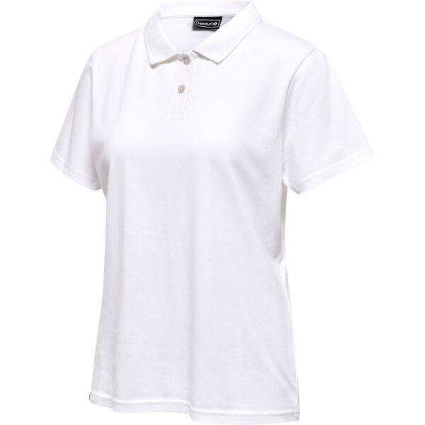 hmlRED STRETCH POLO WOMAN