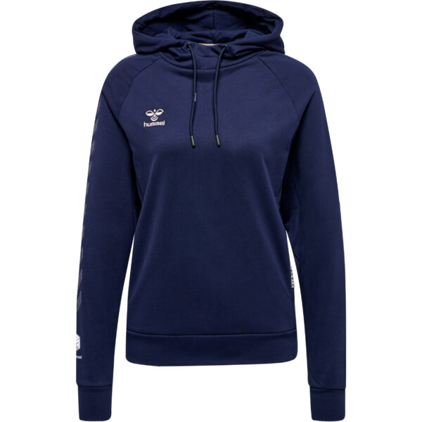 hmlMOVE GRID COTTON HOODIE WOMAN