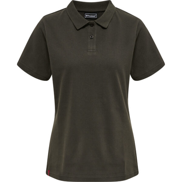 hmlRED STRETCH POLO WOMAN