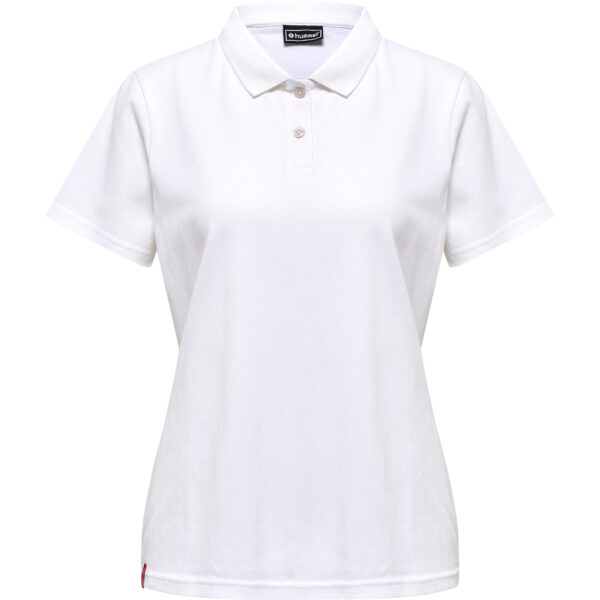 hmlRED STRETCH POLO WOMAN