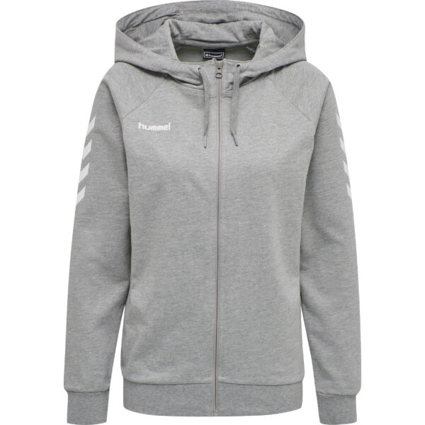 HMLGO COTTON ZIP HOODIE WOMAN