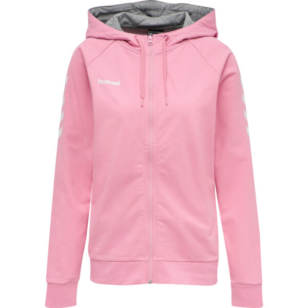 HMLGO COTTON ZIP HOODIE WOMAN