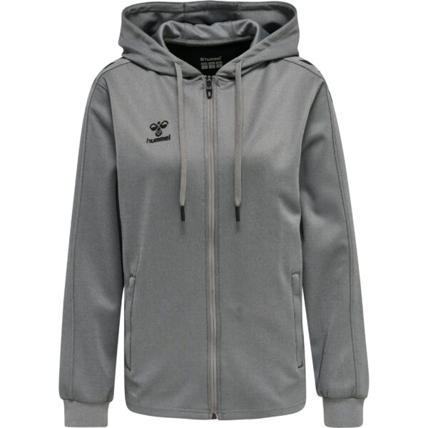 hmlCORE XK POLY ZIP HOOD SWEAT WOMA