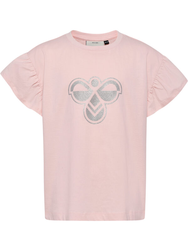 hmlJR RUFFLE T-SHIRT SS BIG BEE