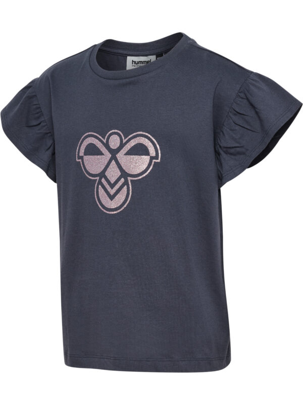 hmlJR RUFFLE T-SHIRT SS BIG BEE