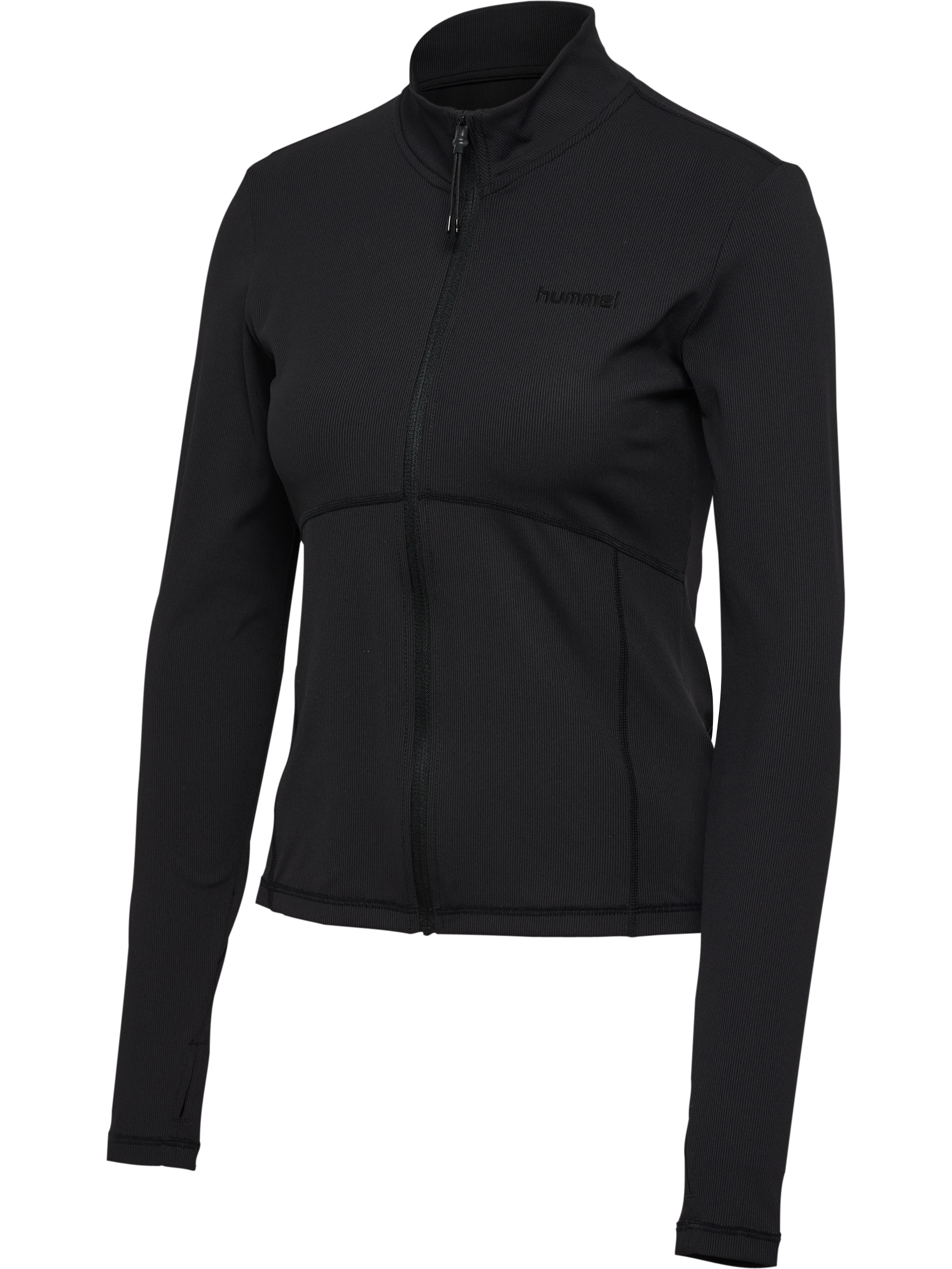 hmlPRIMA W RIB ZIP BLOUSE – Bild 2