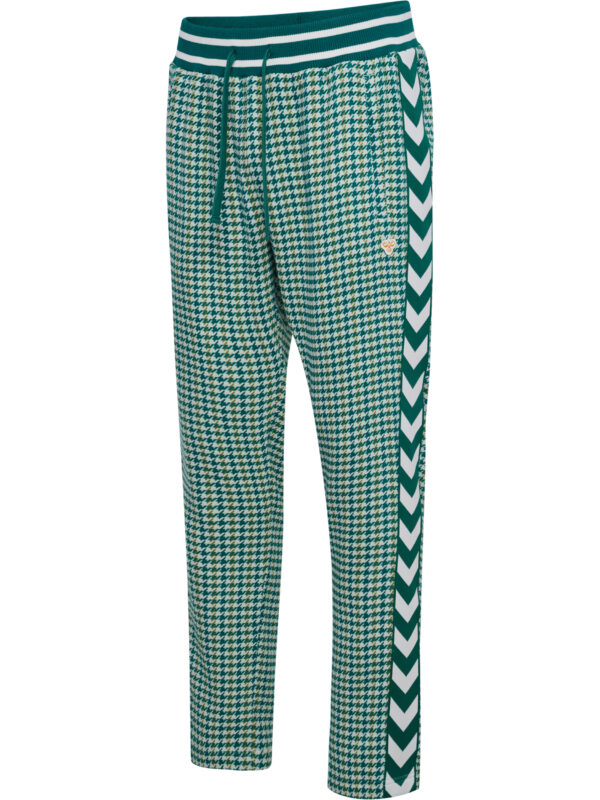 Pepita Woven Logotape Trackpants