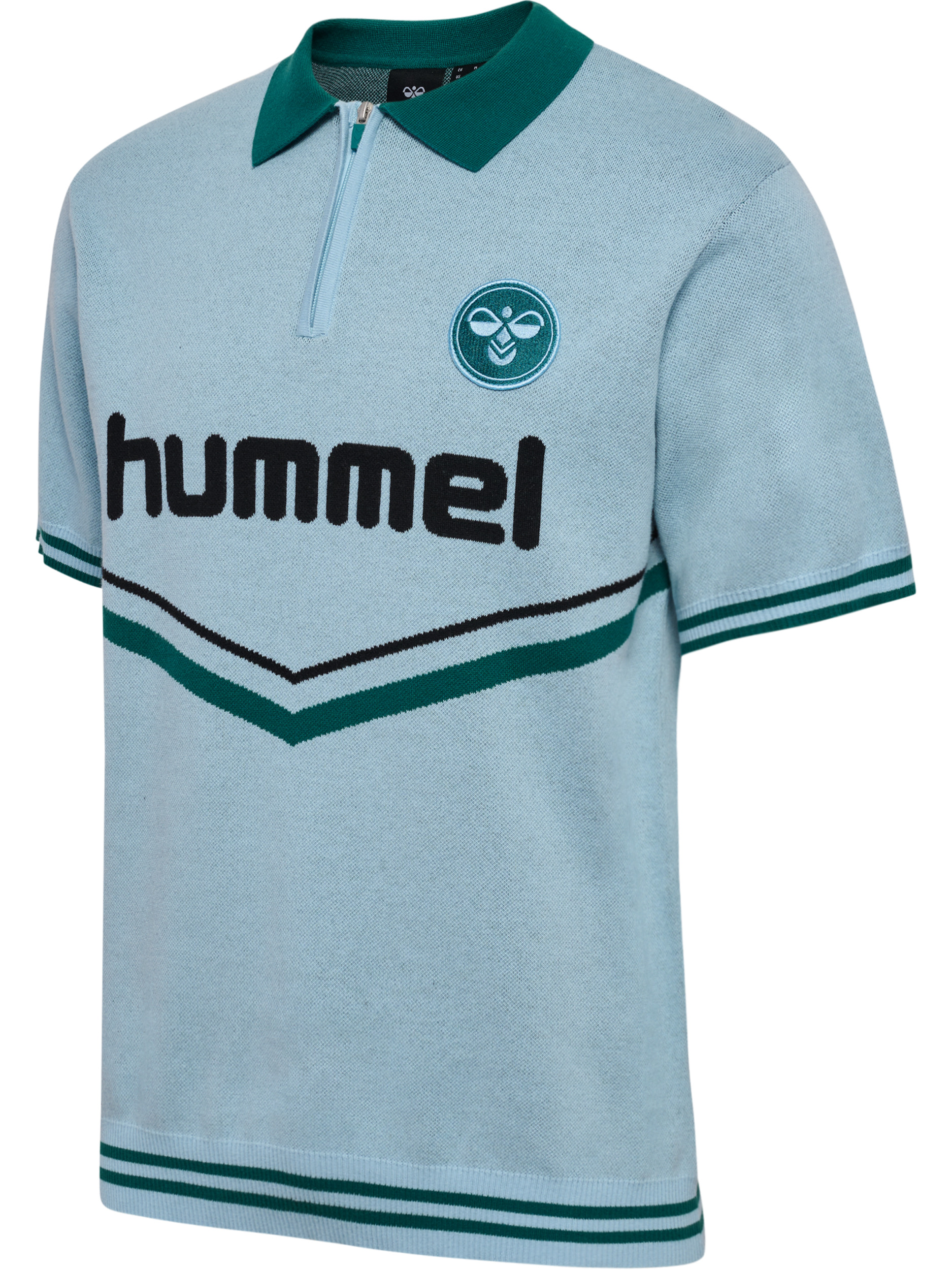 Knit Half-Zip Polo Shirt – Bild 1