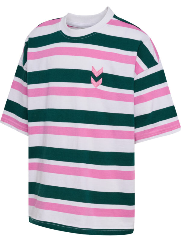 hmlJR SILLY S/S BOXY T-SHIRT STRIPE