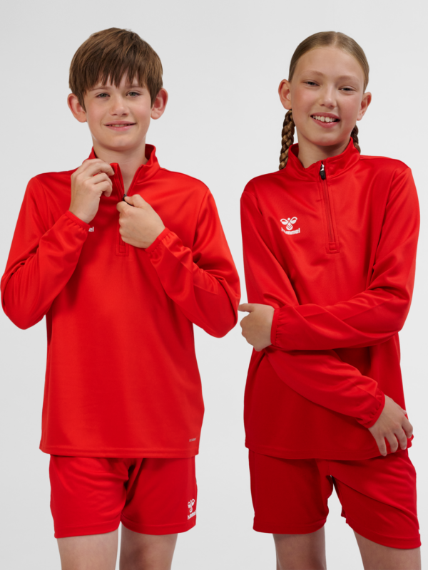 hmlESSENTIAL 2.0 HALF ZIP KIDS