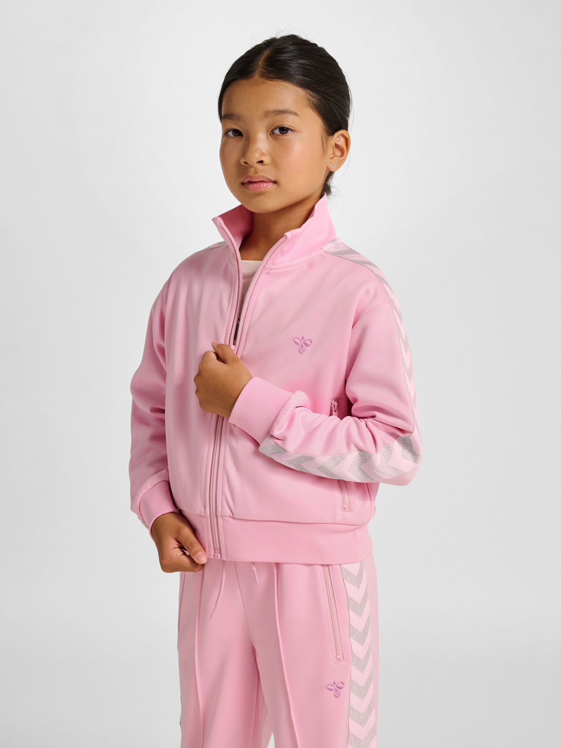 hmlJR REG POLY GYM ZIP JACKET – Bild 1