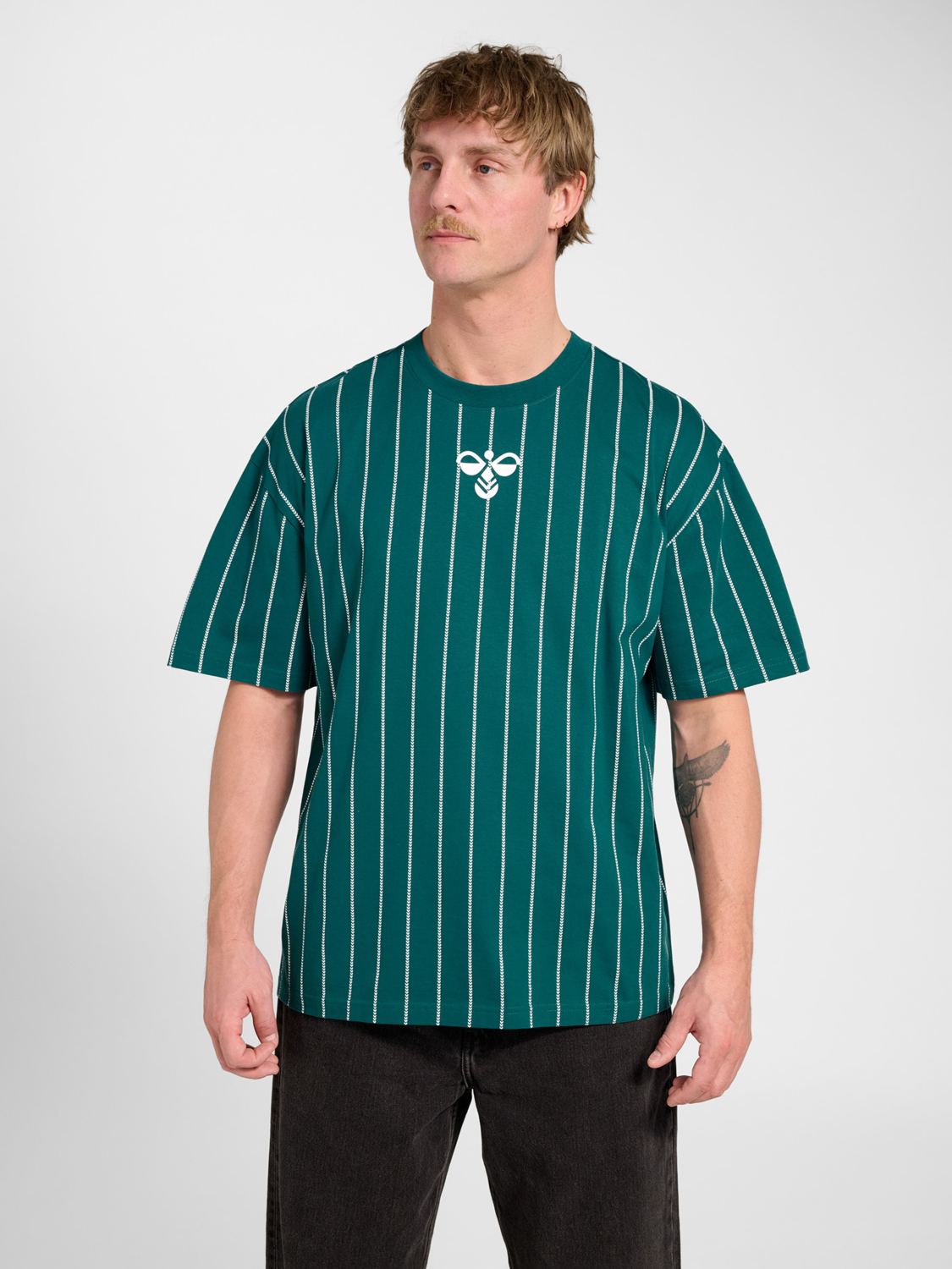 Chevron Pinstripe T-Shirt – Bild 3